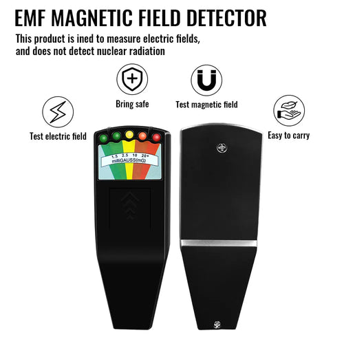 Digital EMF Radiation Tester - Handheld Gauss Meter