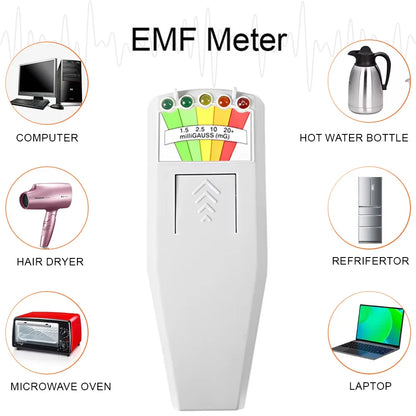 K2 EMF meter with 5-LED electromagnetic field display