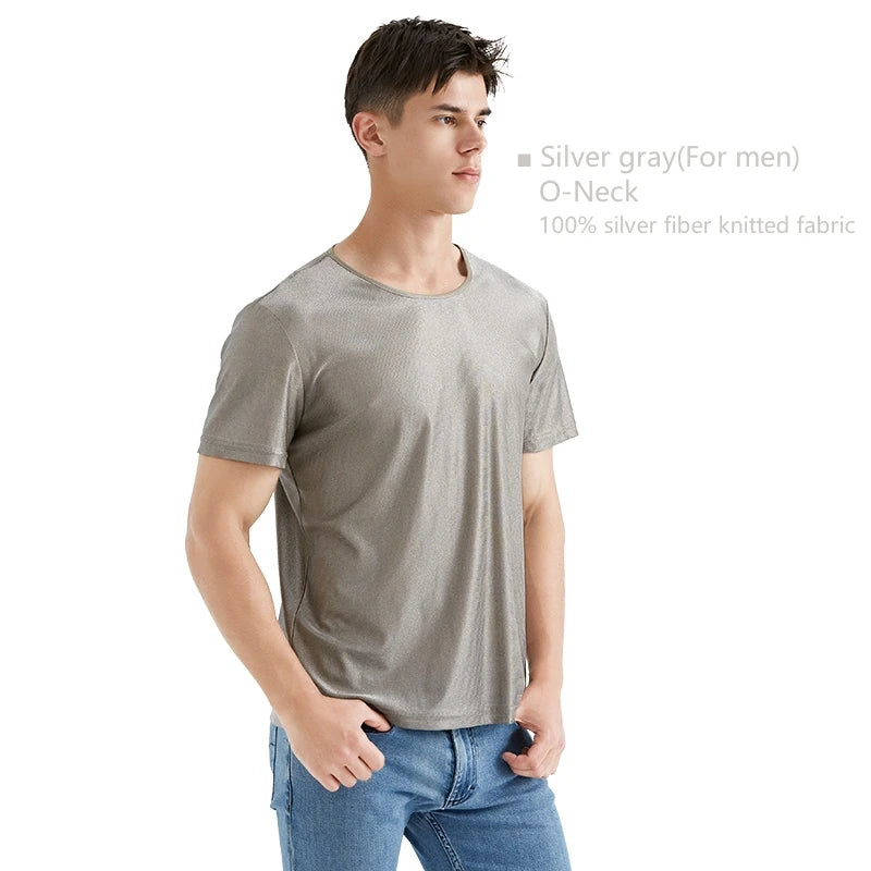 EMF Protection T-shirt | 100% Silver Fiber Anti-Radiation Shielding