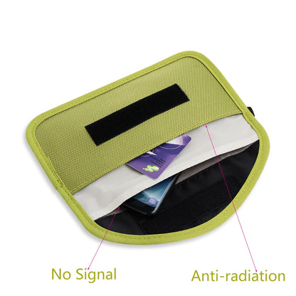 Universal signal-blocking Faraday pouch for phone and car keys — view 2