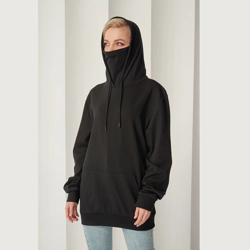 Silver Fiber Hoodie | EMF Blocking & Anti-Radiation with Face Shield