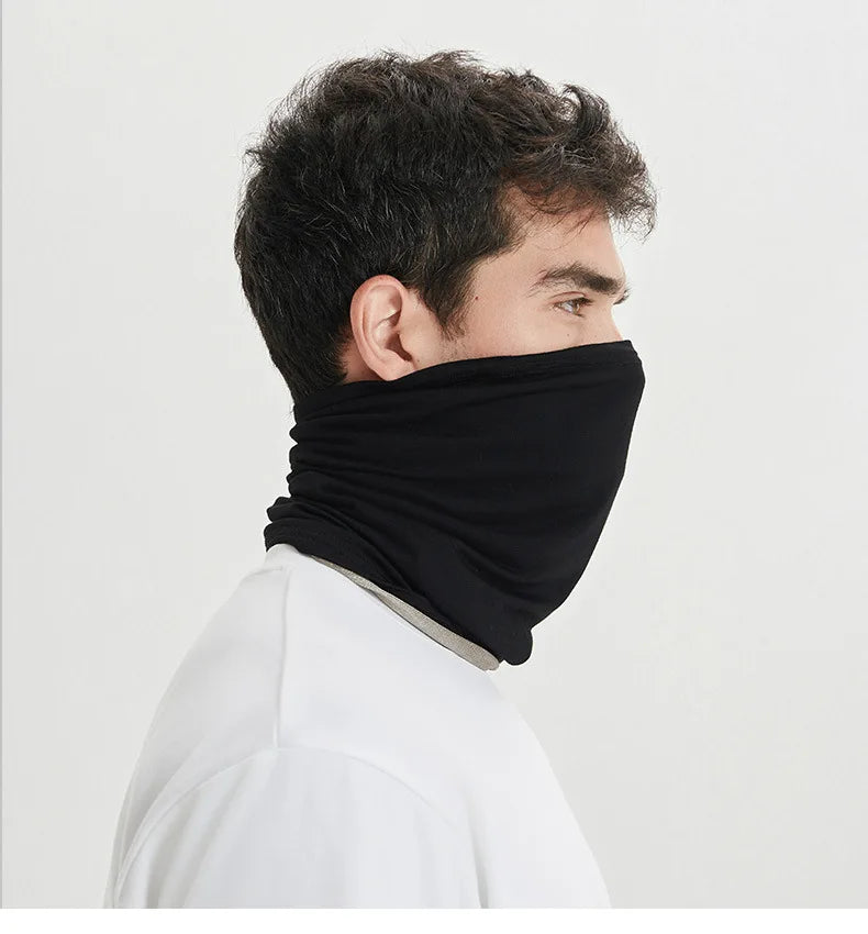 Faraday Scarf | Thyroid Mask 100% Silver Fiber