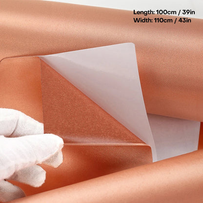 Self-Adhesive Anti-Radiation Fabric | Signal Blocking Faraday Fabric 100X110cm