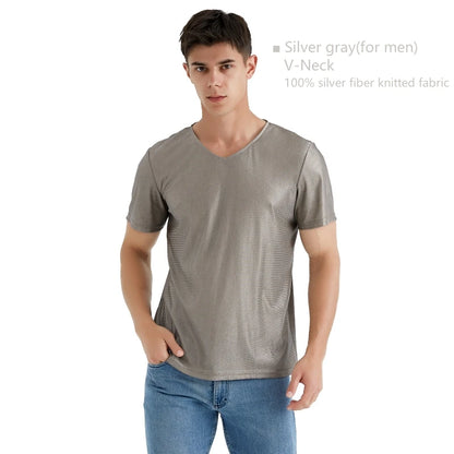 EMF Protection T-shirt | 100% Silver Fiber Anti-Radiation Shielding