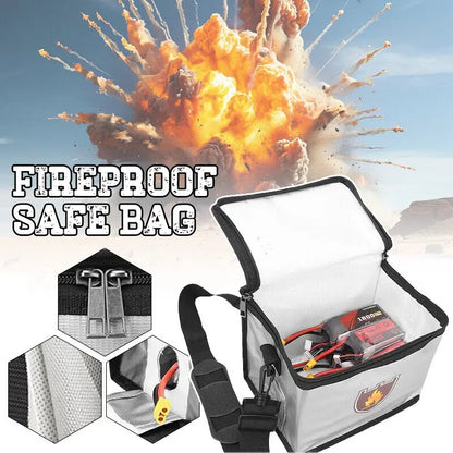 Fireproof Safety Bag (23x17.5cm) – Waterproof & Explosion Proof