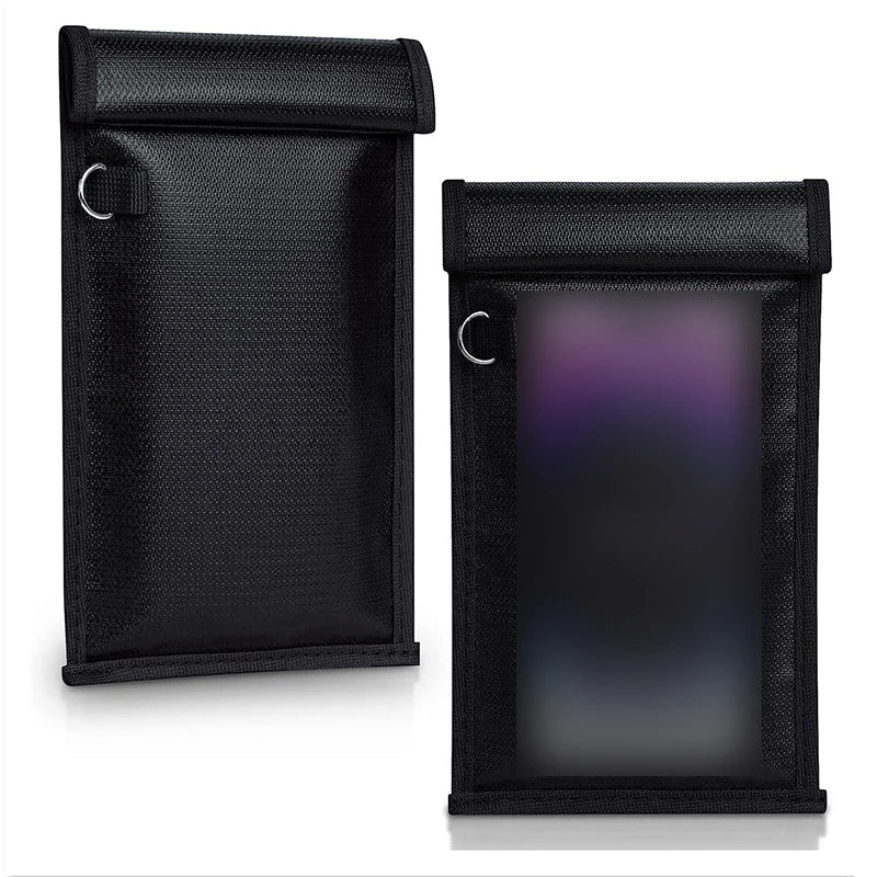 Faraday Bag for - Faraday Bag for Car Keys - Fireproof RFID Shielding Pouch
