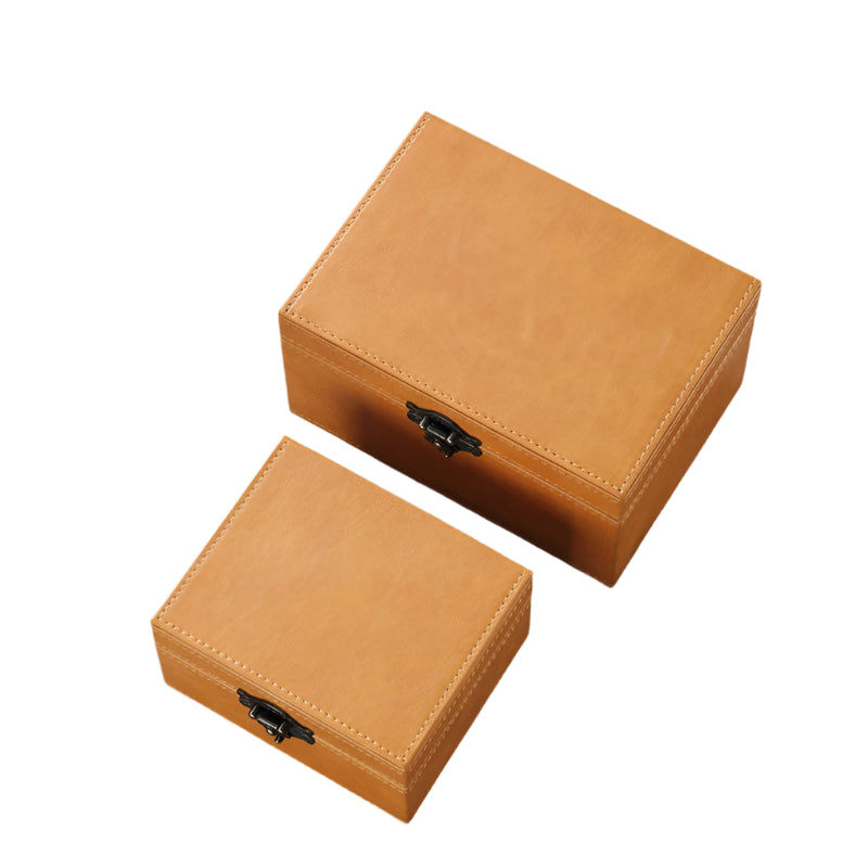 Leather Faraday Box | Tan | 2 Sizes