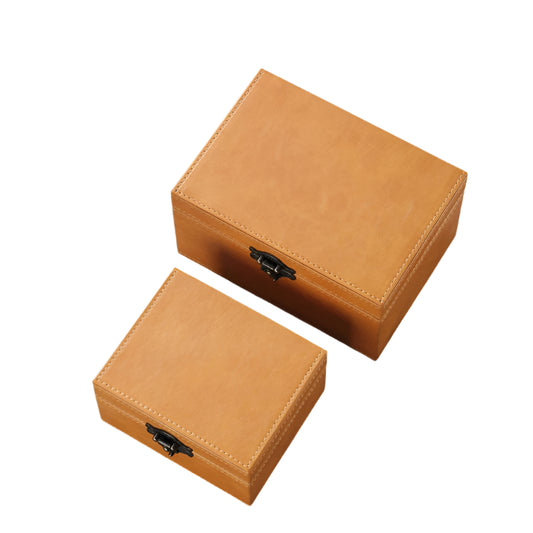 Leather Faraday Box | Tan | 2 Sizes