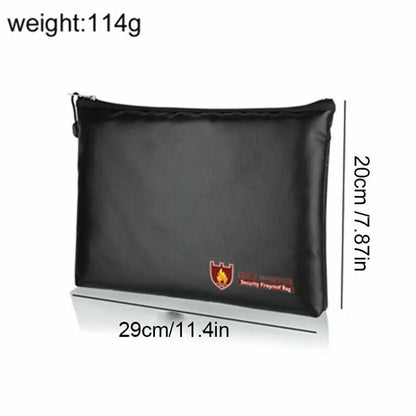 Fireproof Document Bag (A4) – Waterproof & Heat Resistant, 5 Sizes