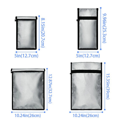 Fireproof Waterproof Faraday - Fireproof Waterproof Faraday Bag - Signal Blocking Pouch