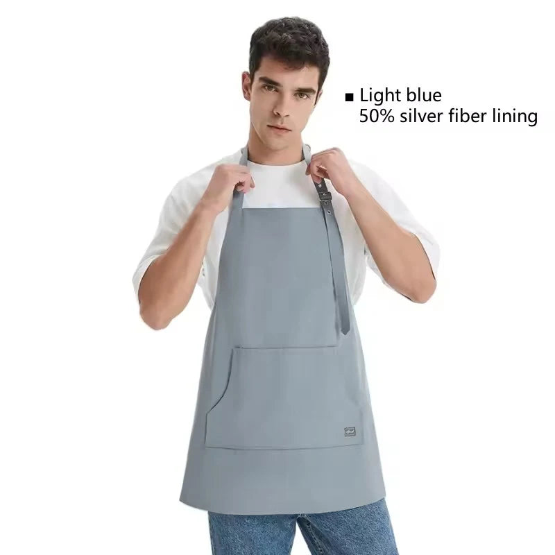 EMF Protection Silver Fiber Apron - Image 7