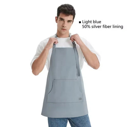EMF Protection Silver Fiber Apron - Image 7