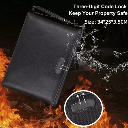 Fireproof Document Bag (A4) – Waterproof & Heat Resistant, 5 Sizes