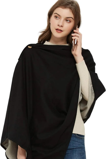 Faraday Boin Style Poncho | 27 ”x 72”