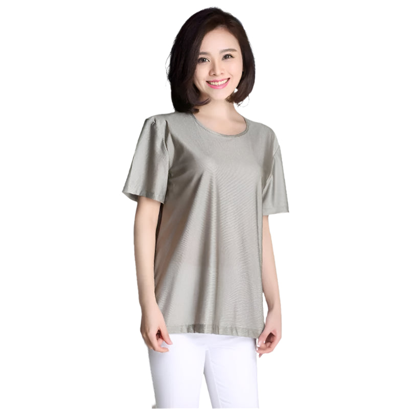 EMF Protection T-shirt | 100% Silver Fiber Anti-Radiation Shielding