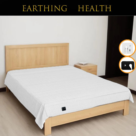 Earthing Flat Bed - Earthing Flat Bed Sheet - Silver Fiber Grounding Sheet