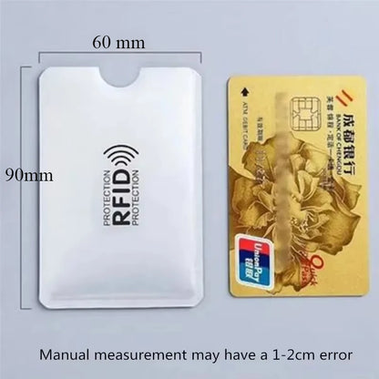 RFID Blocking Card - RFID Blocking Card Sleeves - 10-Pack Anti-Theft Protectors