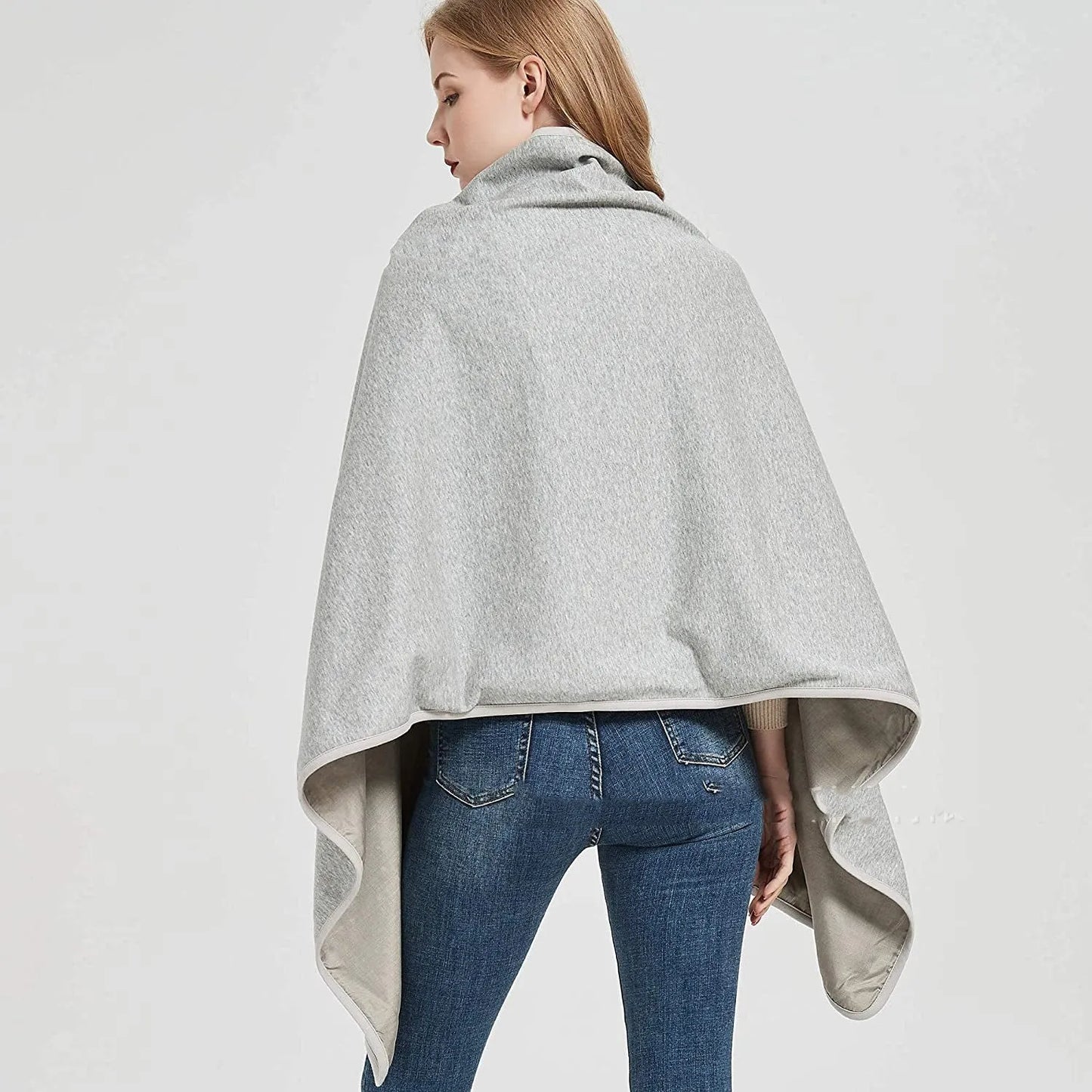 Faraday Boin Style Poncho | 27 ”x 72”