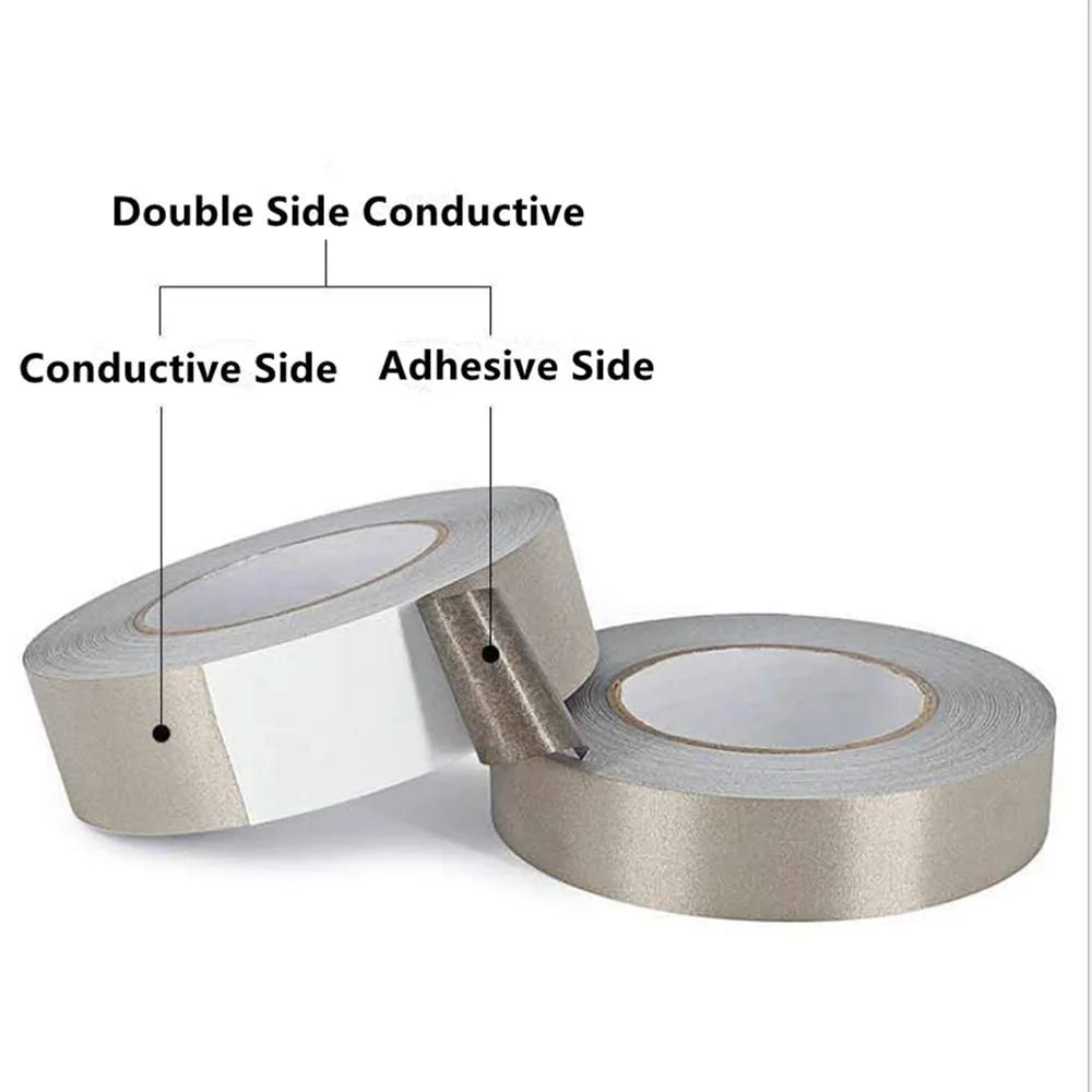 Faraday Tape – Double Conductive EMI Shielding Fabric Tape (20M)