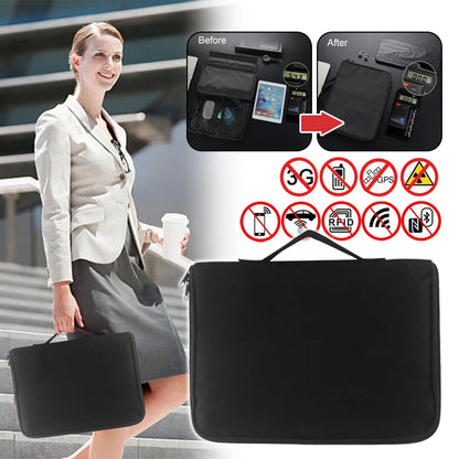 Faraday Computer & Phone Blocker Bag - RFID & Signal Shielding