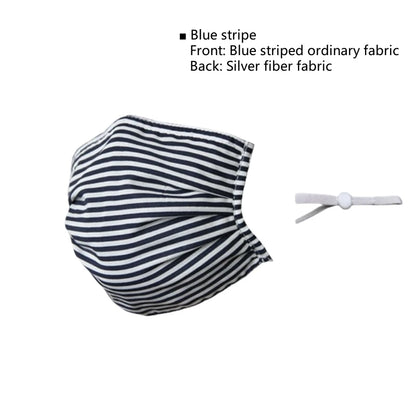 Silver Fiber EMF - Silver Fiber EMF Shielding Face Mask