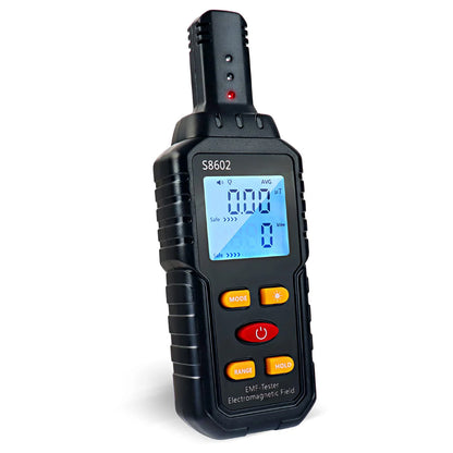 S8602 3-in-1 EMF Meter measuring electromagnetic fields
