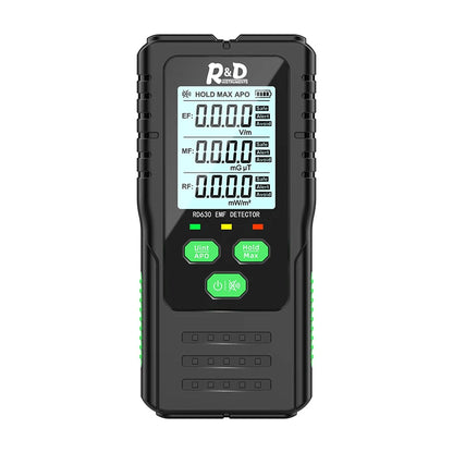 R&D RD630 3-in-1 EMF meter measuring electromagnetic fields — view 7