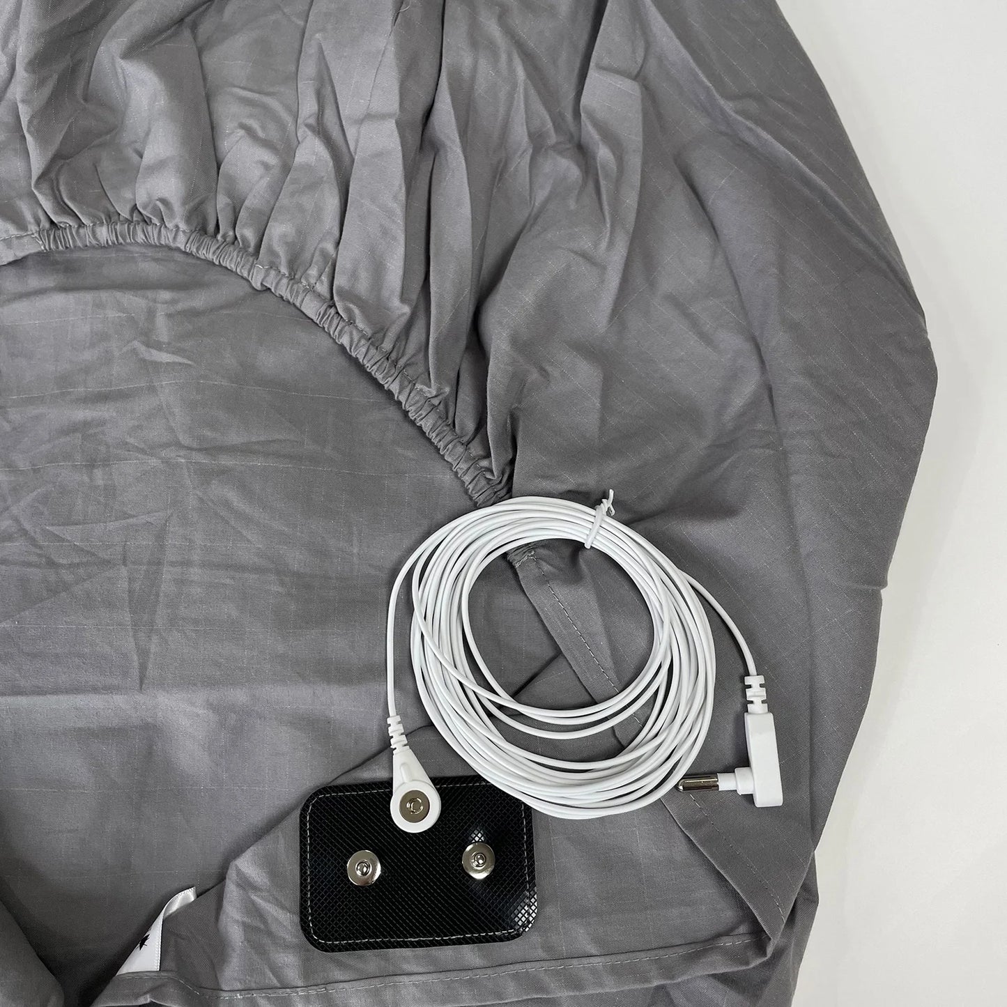 Earthing Fitted Bed - Earthing Fitted Bed Sheet - Silver Fiber Grounding Sheet