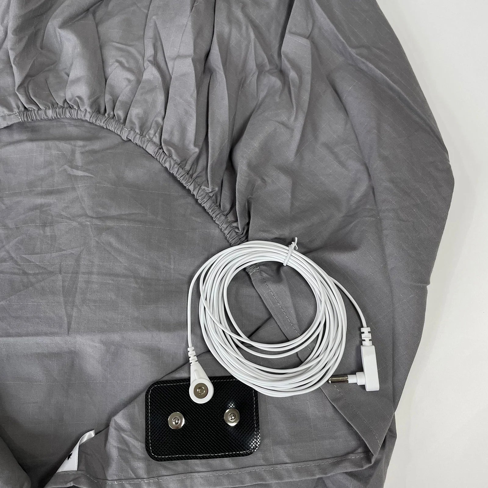 Earthing Fitted Bed - Earthing Fitted Bed Sheet - Silver Fiber Grounding Sheet