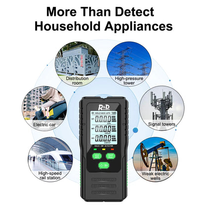 R&D RD630 3-in-1 EMF meter measuring electromagnetic fields — view 6