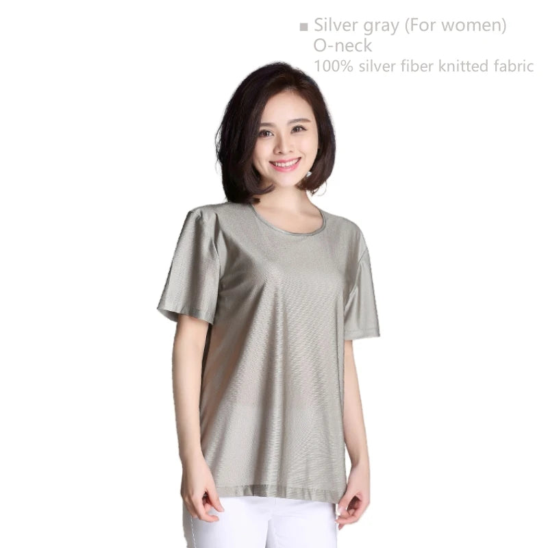 EMF Protection T-shirt | 100% Silver Fiber Anti-Radiation Shielding