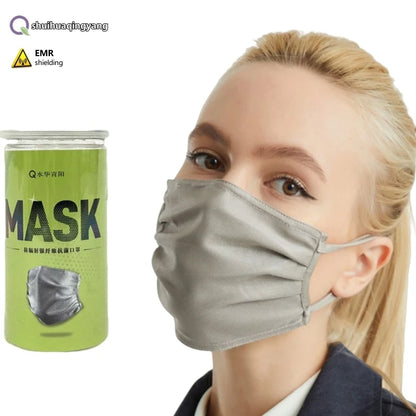 Silver Fiber EMF - Silver Fiber EMF Shielding Face Mask