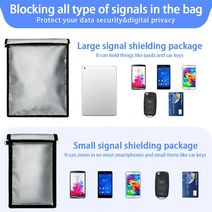 Fireproof Waterproof Faraday - Fireproof Waterproof Faraday Bag - Signal Blocking Pouch
