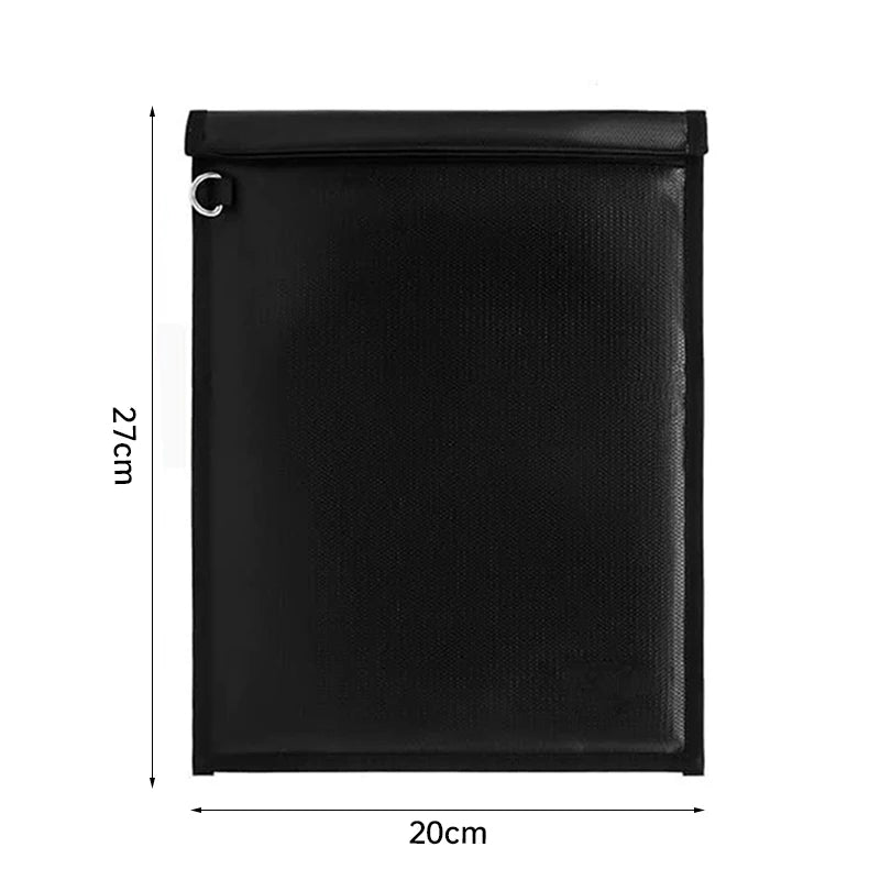 RFID Signal Blocking Pouch | Fireproof Car Key & Phone Faraday Bag | Anti-Tracking Shield