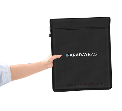 Large Faraday Bag 14” x 17” | Fireproof & Waterproof