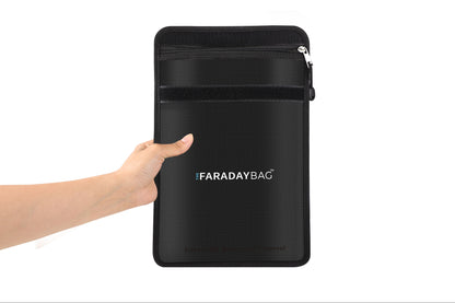 Faraday Bag for Electronics & Documents 8.5" x 10.5" | Fireproof & Waterproof