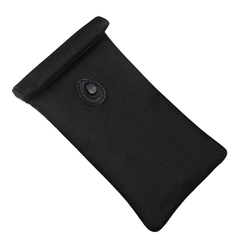 Canvas Faraday Bag (20cm x 10cm) | RFID Signal Blocking & Shielding Pouch for Phones & Keys