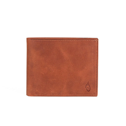 Ignis Craft Bifold Leather Wallet | Soloist Amber