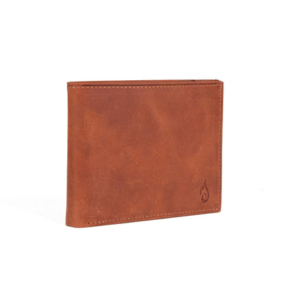 Ignis Craft Bifold Leather Wallet | Soloist Amber