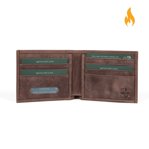 Ignis Craft Bifold Leather Wallet | Soloist Dusk