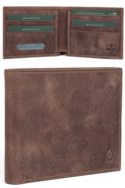 Ignis Craft Bifold Leather Wallet | Soloist Dusk