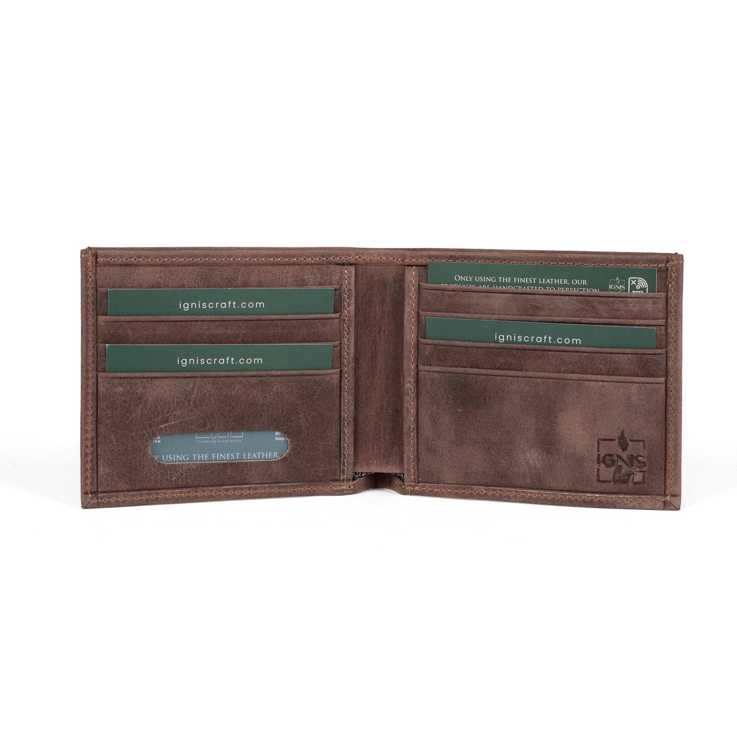 Ignis Craft Bifold Leather Wallet | Soloist Dusk