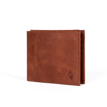 Ignis Craft Bifold Leather Wallet | Solstice 4 Amber