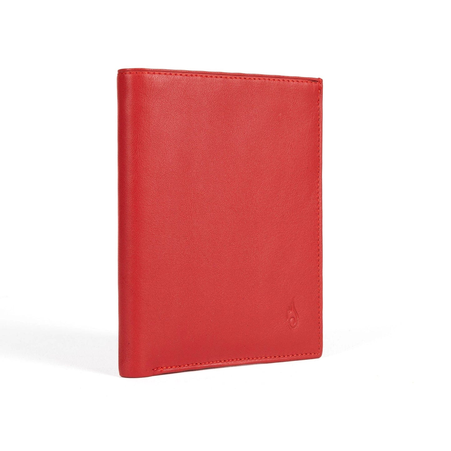 Ignis Craft Leather Passport Wallet | Voyager Ruby