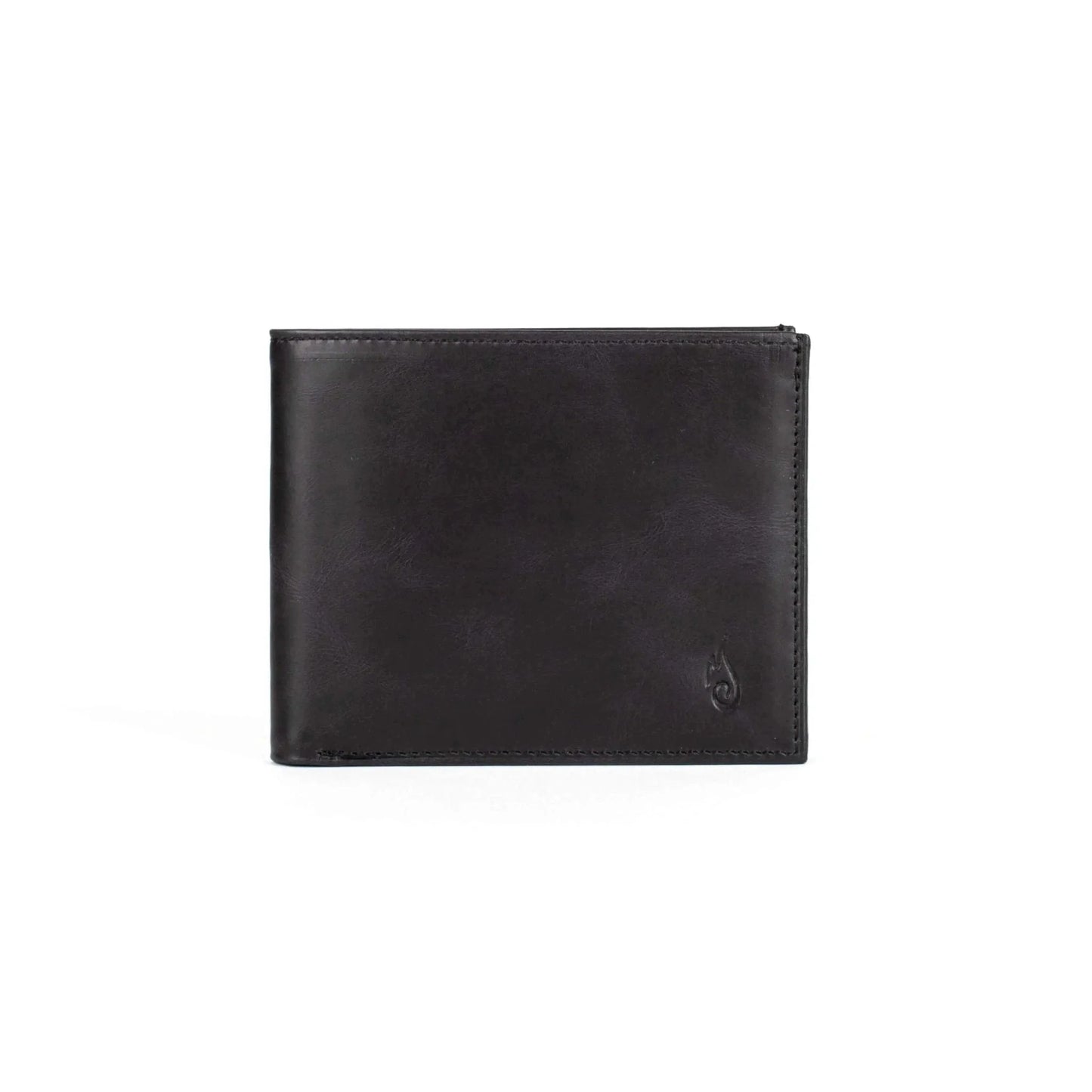 Ignis Craft Mens Leather Bifold Wallet | Soloist Obsidian