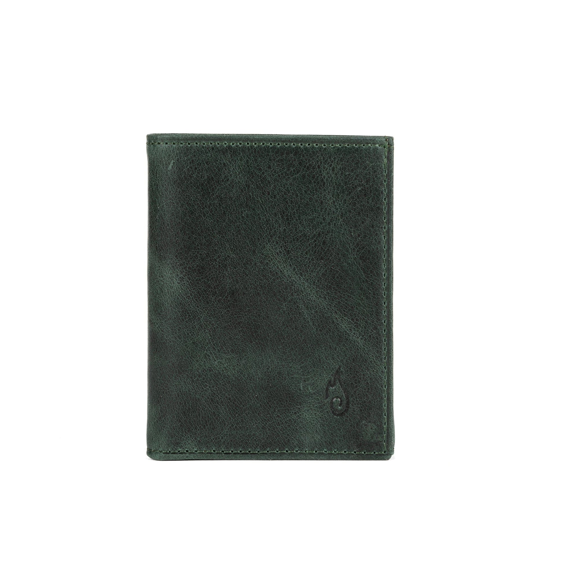 Ignis Craft Mens Trifold Leather Wallet | Apex Jade